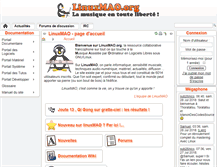Tablet Screenshot of linuxmao.org